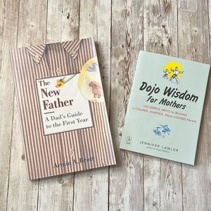 Parenting Book Bundle! The New Father & Dojo Wisdom for Mothers Brott Lawler EUC